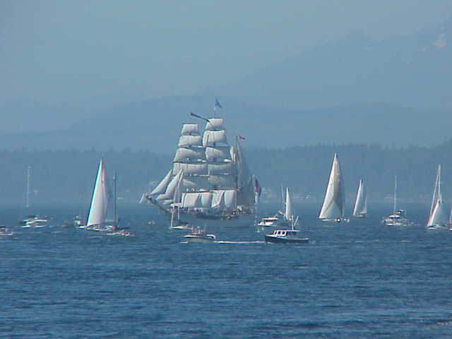    Europa, sailing ship      Tall Ships Festival     Seattle